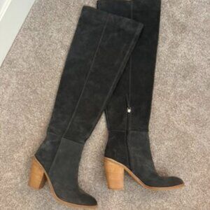 Treasure & Bond Heidi Over the Knee Boot Grey Size 10